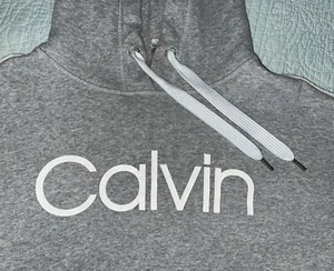 Calvin Klein Performance Women's Hoodie Sweatshirt Gray - Large - Picture 1 of 10