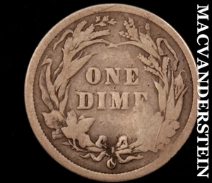 1894-O Barber Dime - Scarce Semi-key Better Date No Reserve #B9502 - Picture 1 of 2