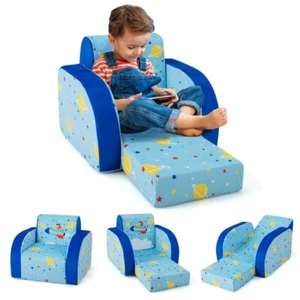 3in1 Convertible Lightweight Kids Sofa Chair kids Sofa Bed Living Room Gift Kids - Picture 1 of 10