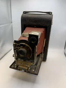 NO 3 FOLDING KODAK MODEL E-4 CAMERA CIRCA 1902 - Picture 1 of 6