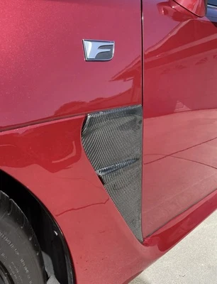 Novel Style Carbon Fiber Fender Ducts for Lexus ISF 08-14 – JDM Aero Upgrade - Image 1 of 4