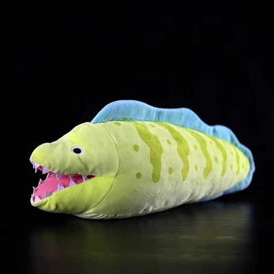 Moray Eel Fish Pillow 21 inch Stuffed Animal Plush Toy Toddler Doll Kids Gifts - Image 1 of 4