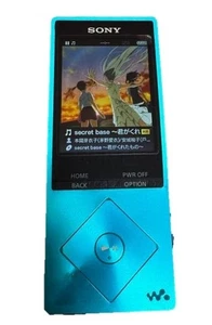 SONY NW-A16 Anohana: Kokosake Collaboration Model Blue Tested - Picture 1 of 5