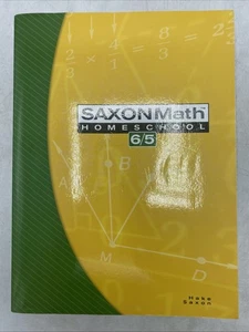 Saxon Math 6/5: Homeschool, 3rd Edition - VERY GOOD - Picture 1 of 16