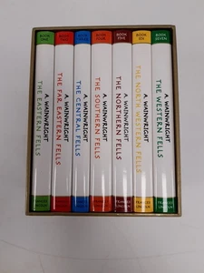 Wainwright Pictorial Guides To The Lakeland Fells 50th Anniversary Edition Set - Picture 1 of 20