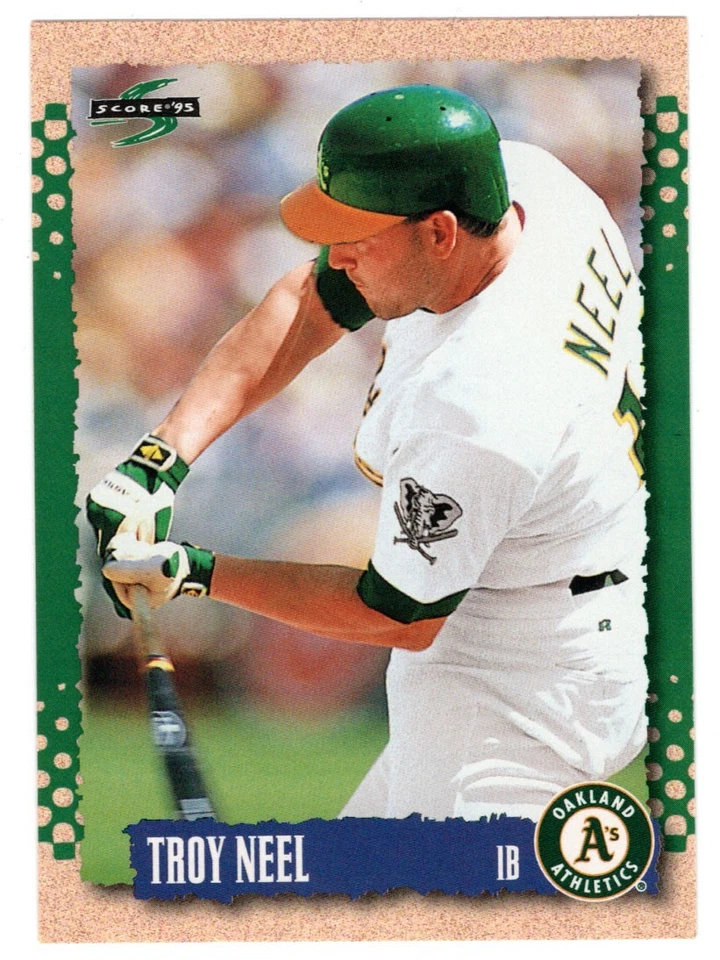 Troy Neel - Oakland Athletics (MLB Baseball Card) 1995 Score # 469 - Mint - Image 1 of 1