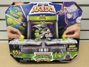Akedo Teenage Mutant Ninja Turtles Battle Arena Playset w/ Mini Warriors Figures - Picture 1 of 4