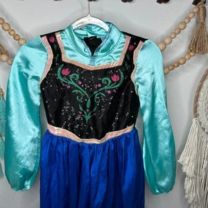 Disney Frozen Anna Costume Dress 9/10 - Picture 1 of 5