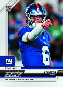 Jaxson Dart RC - 2025 Panini Instant NFL #137 New York Giants PRESALE - Bild 1 von 2