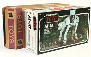 Kenner Guerra de las Galaxias El Retorno del Jedi Colección Vintage AT-AT & Speeder Biker - Imagen 1 de 8