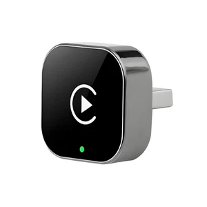 USB CarPlay Wireless Adapter 2-in-1 for iPhone Android Auto Compact Size Design - Picture 1 of 18
