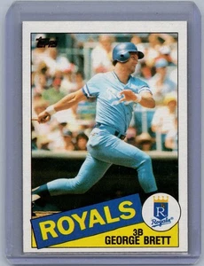 George Brett 1985 Topps  Card #100 Kansas City Royals - Picture 1 of 2