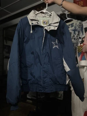 Chaqueta grande vintage con logotipo 7 Dallas Cowboys para hombre Foto 1 de 2