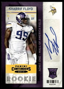 2013 Panini Contenders #115b Sharrif Floyd - Picture 1 of 2