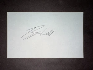 Ryan Webb, PADRES (2009 Debut) SIGNED 3x5 Index Card (HS) - Imagen 1 de 1