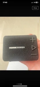 Momo Design Portable Bluetooth 5.0 Speaker, 20-Hour Playtime, Black - Picture 1 of 10
