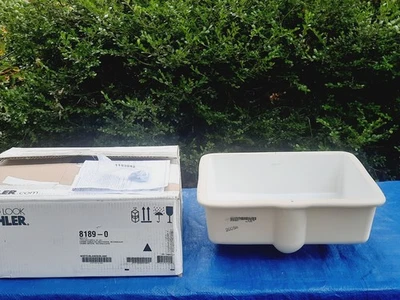 Kohler K-8189-0 Verticyl 17" Rectangular Undermount Bathroom Sink In White *NEW* - Image 1 of 4