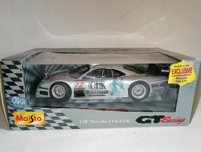 MERCEDES CLK-GTRACING NO.38848 MAISTO SCALA 1/18 - Immagine 1 di 2