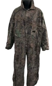 Vintage Liberty Large Insulate Lined Coveralls Advantage Timber 2 XL 2X Hunting - Picture 1 of 3
