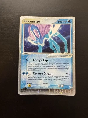 Suicune ex 94/95 Holo Rare Team Magma & Team Aqua Pokemon Card DMG - Image 1 of 4
