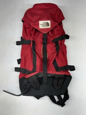 Mochila de Senderismo The North Face Day Pack De Colección Roja/Negro Regular Hecha en EE. UU. Foto 1 de 4