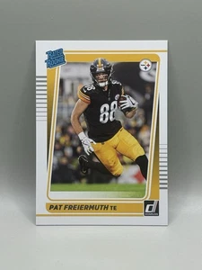 Pat Friermuth 2021 Donruss Rated Rookie RC Pittsburgh Steelers #281 NM B2 - Picture 1 of 6
