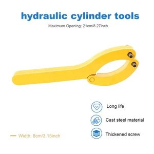 Heavy Gland Nut Wrenchadjustable Spanner Wrenchfor Removing Hydraulic Cylinder - Picture 1 of 14