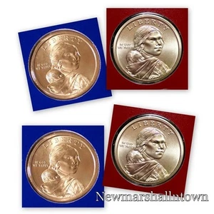 2013 2014 P+D Native American Sacagawea Sets ~ Pos is Random ~ PD Mint Wrap - Picture 1 of 1