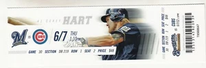 MILWAUKEE BREWERS vs Chicago Cubs 6/7/2012 Ticket Nori Aoki Career Home Run #2&3 - Picture 1 of 1