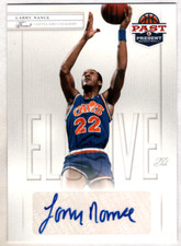Larry Nance 2011-12 Panini Past and Present Elusive Ink Auto