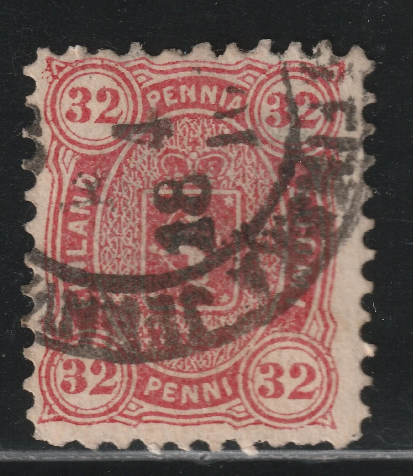 Finland Lot 5 - Postage: (#23 - VF - Used) Scott 2023 Catalog Value $30.00 - Image 1 of 1