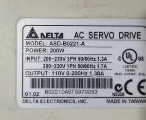 DELTA Servo Drive ASD-B0221-A - Picture 1 of 2
