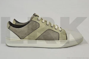 $550 Lanvin Men's Leather Low Sneakers UK 10 US 11 S/S 2010 - Picture 1 of 8