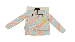 32 Degree Youth 2-Piece Set Coral/ Pink Tie Dye Combo Size S-7/8  NWT - Picture 1 of 3