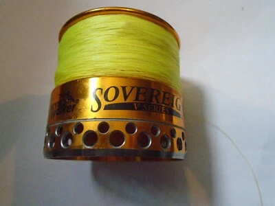 SPARE  SPOOL FOR THE JARVIS WALKER SOVEREIGN 6000 V SERIES  USED VG / BRAIDED - Image 1 of 4