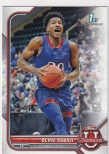 2021-22 Bowman 1st Ochai Agbaji First Rookie FR1109 - Picture 1 of 1