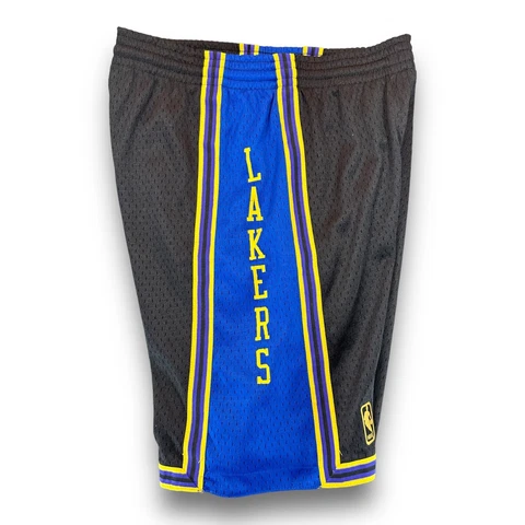 Mitchell & Ness Swingman Shorts NBA Reload 1996 LA Lakers Youth Size Large 14/16 Cover