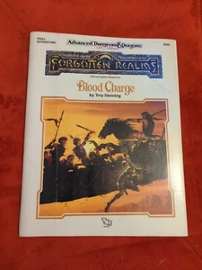 Forgotten Realms Blood Charge FRA3 9304 Good Condition W/ Map - Picture 1 of 22