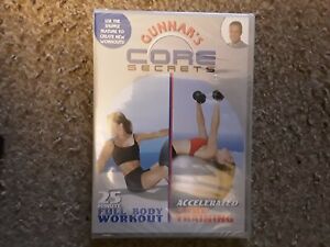 Gunnar's Core Secrets: Full Body Workout / Accelerated Core Training (DVD) New