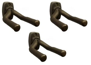 Zenison Set of 3 Adjustable Guitar Wall Mount Hanger Hook - Picture 1 of 5