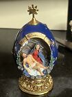 House of Faberge Mary Reclaims Her Son Franklin Mint Egg