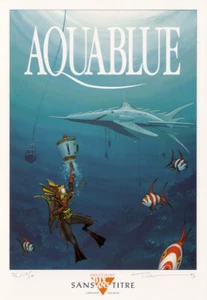 TURF AQUABLUE HOMMAGE  150 ex. n°tés/signés ST 1997 - Imagen 1 de 1