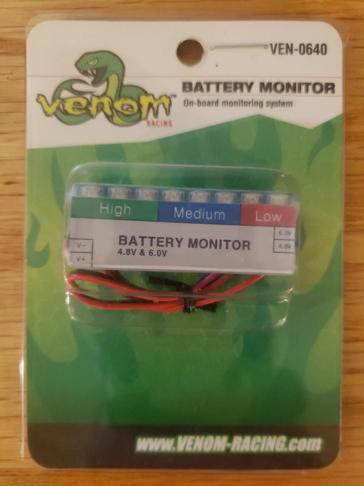 Venom Racing Battery Monitor VEN-0640 - Image 1 of 4