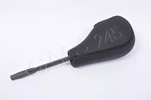 Genuine Automatic Gear Shift Black Leather Knob BMW E46 E31 E39 E38 X5 E53 Z3 - Picture 1 of 4