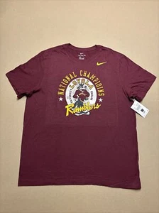 Neu Nike Loyola University Ramblers CHICAGO T-SHIRT Herren XL kastanienbraun neu mit Etikett - Bild 1 von 14
