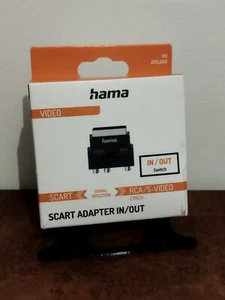 Hama Video Adapter, Scart to S-VHS/3x RCA, IN/OUT Switch - Picture 1 of 2