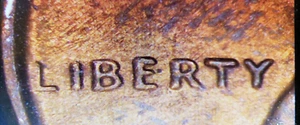 1973 P Lincoln Cent Spacing Liberty Error - Picture 1 of 5