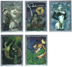Evil Ernie - Chrome Subset - mit 2 signierten Karten - Joseph Linsner & Nelson - Bild 1 von 2