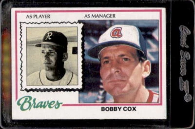 1978 Topps #93 Bobby Cox Atlanta Braves - Nice Card - Image 1 of 2