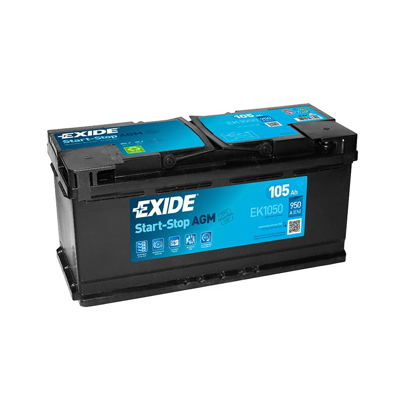Batterie Exide AGM Start And Stop EK1050 12V 105ah 950A - Photo 1/1